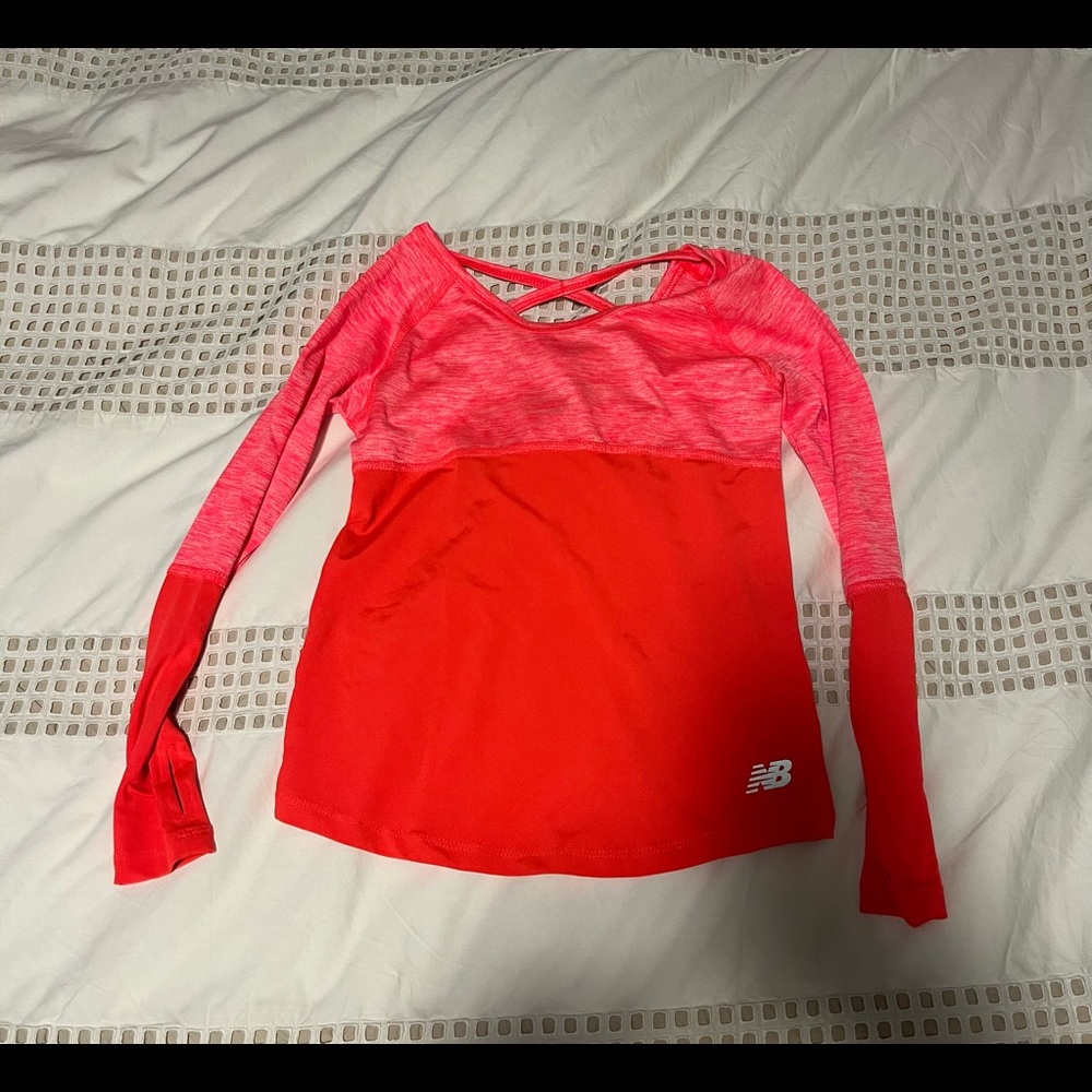 Little girls New Balance activewear shirt
